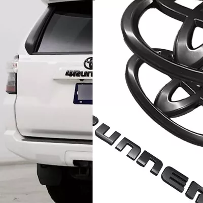 2010-2022 For 4runner Off Road Blackout Emblem Overlay Kit Nameplare Protector • $39.99