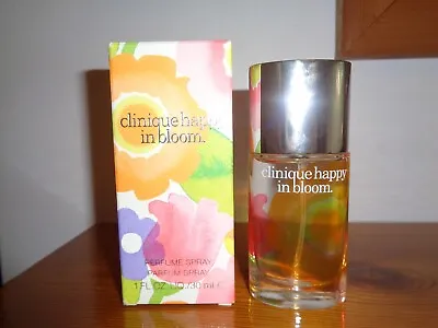 £60 • Buy NEW CLINIQUE HAPPY IN BLOOM PERFUME - 30ml, RARE + DISCONTINUED
