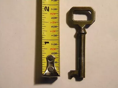 Vintage Open Barrel Cabinet Skeleton Key 2  Unmarked • $2.99