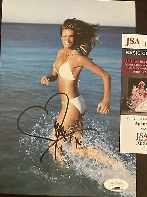 ELLE McPHERSON Sexy Signed Autographed Color Agency Photo JSA COA • $70