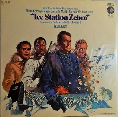 Ice Station Zebra (1968 Michel Legrand) Soundtrack Vinyl Lp Rock Hudson • £18.54