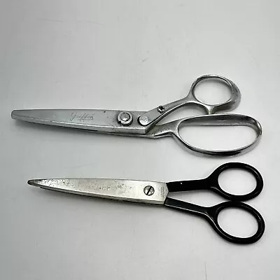 Vintage Griffonn Scissors 8  Shears & Pfaff 6  Sewing Made In Japan And Germany • $17.96