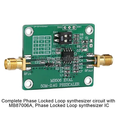 MB506 Module 2.4G Prescaler 64 128 256 Frequency Divider For DBS CATV PCB Board • $7.48