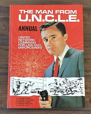 Vintage 1966 Man From UNCLE Annual Hardback Book • £63.33