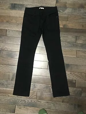 CAbi Jeans #515 Lou Lou Straight Leg Women's Size 4 Black Classic Denim Jeans • $21.50