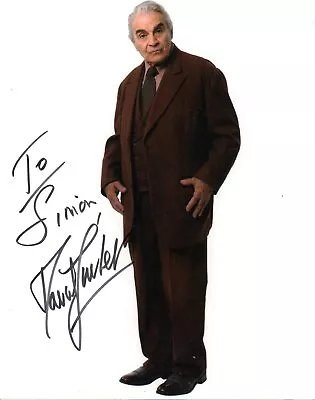 David Suchet Rare Dr Who Signed 10-8 Photo Autograph Signed London 2022 • £39