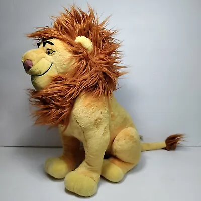 Disney Store Simba Mufasa 14  The Lion King Medium Plush Stuffed Animal Toy • $26.99