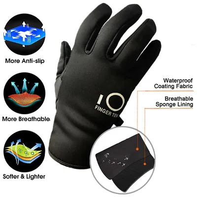 Winter Work Gloves Full Finger Warm Wind Water Resistant Anti-Slip 3M Thinsulate • $5.99
