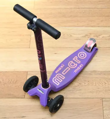 Maxi Micro Deluxe Purple  Scooter • £0.99