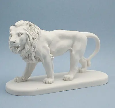 Lion Statue The King Of Beasts Marble Greek Handmade Sculpture • $99