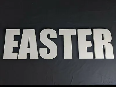 £26.90 • Buy EASTER Polystyrene Decorative Letters - 380mm High - 25mm Thick