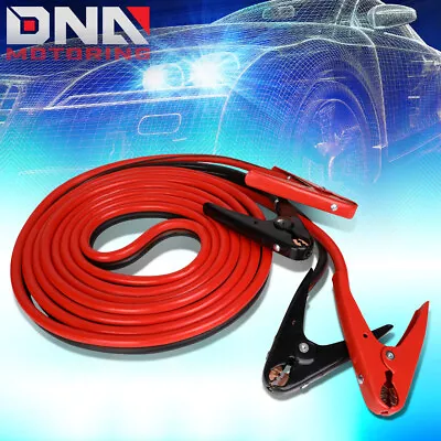 20' 600amp Car Battery Booster Cable 2 Gauge Emergency Power Jumper Heavy Duty • $34.68