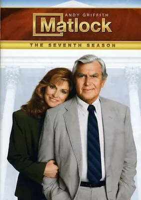 Matlock ~ Complete 7th Seventh Season 7 Seven ~ BRAND NEW 5-DISC DVD SET • $29.95