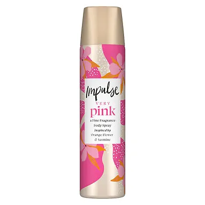 IMPULSE BODY FRAGRANCE 75ML SPRAY DEODORANT Antiperspirant Sprays Pack Of 3 Or 6 • £12.99