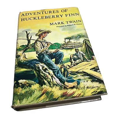 Adventures Of Huckleberry Finn Mark Twain Nelson Doubleday Book Club Edition • $7.22