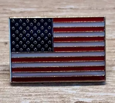 USA United States Of America US Country Metal Flag Lapel Pin Badge *NEW* • £2.79