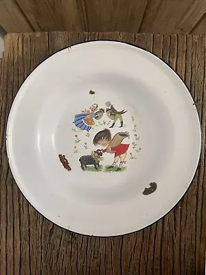 Vintage Falcon Childs Enamel Plate • £10