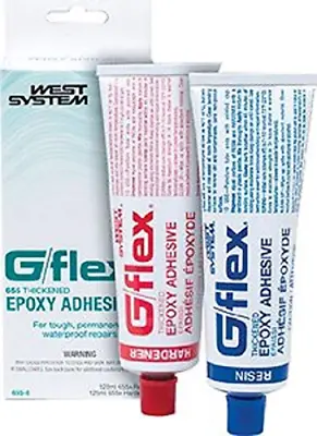 $44.99 • Buy West System 655-8 G/Flex Epoxy Adhesive, Two 4.5 Fl Oz.