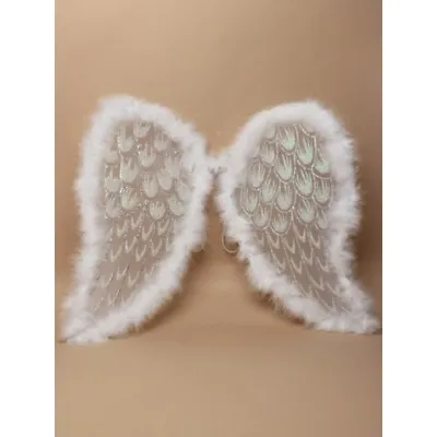 £7.45 • Buy White Feather Angel Wings Christmas Halloween Fancy Dress Costume Hen Night