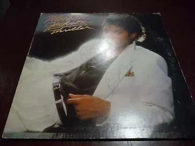 Michael Jackson Thriller Vinyl Record 1982 QE-38112 Epic Records Inner Sleeve • $18.99