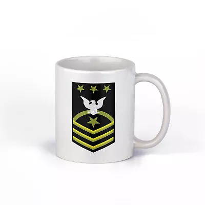 US Navy MCPON Master Chief Petty Officer Of The Navy Rank E-9 11 Ounce Mug • $14.99