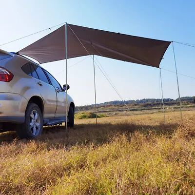 £19.99 • Buy Car SUV Tent Side Rear Extension Canopy Tarp Awning Camping Rooftop Travel C5P6