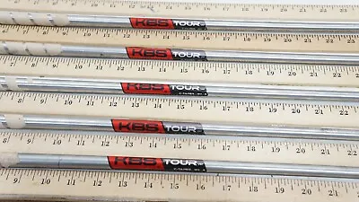 Kbs C-Taper 120 S 120G Stiff 34.25 -36.5  5pc Iron Shaft Set .355T 1004570 • $174.99