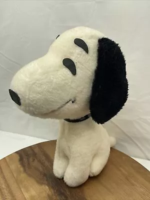 Vintage 1968 Snoopy Peanuts Plush Stuffed Animal United Feature Syndicate 12.5” • $24.98