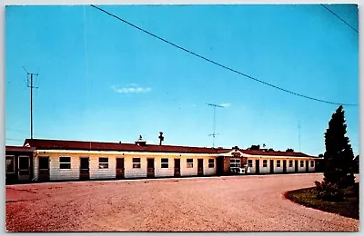 Postcard Marlette Motel In Marlette Michigan MI • $5.06