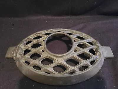 John Wright Cast Iron Matte Lattice Steamer Lid And Pot • $25