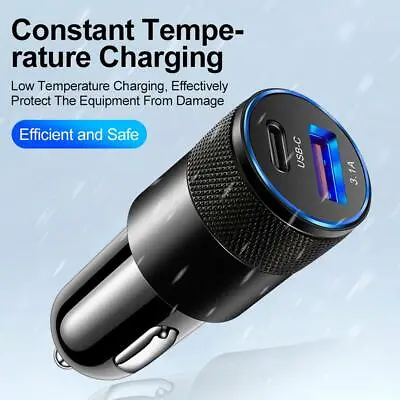 USB C Fast Car Charger Adapter For IPhone 13/12/11 X/XS Max Pro H9O6 • $4.31