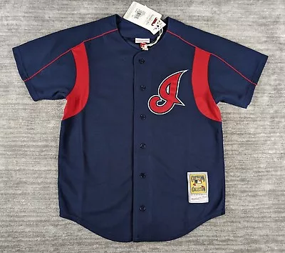 Mitchell & Ness Cleveland Indians Omar Vizquel BP Jersey NWT Size Large • $74.99