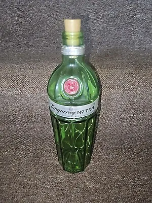 Tanqueray Gin Green Bottle Lamp Warm White Colour LED Lights Gift Decoration • £5