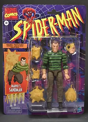 Sandman - Marvel Legends 6  Retro Spider-man Vintage Wave - New • $59.99