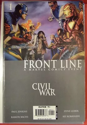 Civil War Frontline Front Line 1-11 Marvel Comic Set Complete Jenkins 2006 Vf • $11