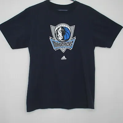 Adidas NBA Dallas Mavericks Basketball Men's Size L T-Shirt Graphic Logo • $18.04