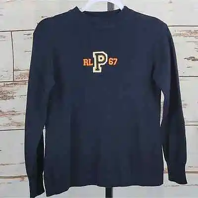 Polo Jeans Co Ralph Lauren Vintage Varsity Letter Sweater Size Small • $65