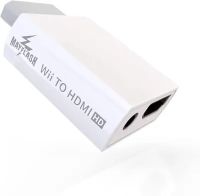 MAYFLASH Wii To HDMI Converter 1080P For Full HD Device Wii HDMI Adapter 35mm.. • $23.04