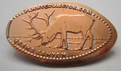 GRAND CANYON - Elk -- Elongated Zinc Penny • $1.99