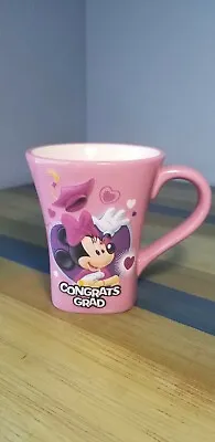 Disney Minnie Mouse Purple/ Pink Congrats Grad Mug Graduation Cup  • $11.24