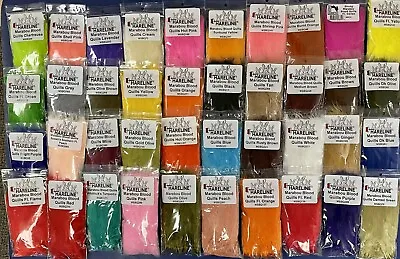 Hareline Dubbin Strung Marabou. Blood Quills . Fly Tying Crafts. U Pick Color. • $4.49