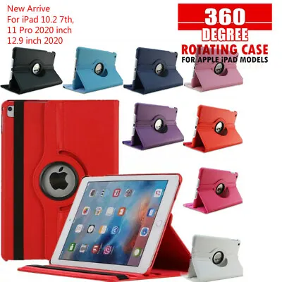 360 Rotate Leather Case Cover For Apple IPad 4/3/2 9th 8th 7th 6th Gen Air1 2  • $11.95