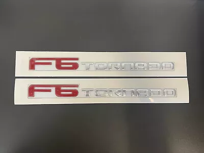 A Pair Of F6 Tornado Decal Badges • $50