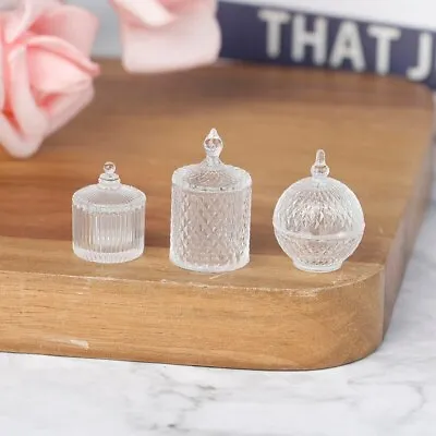 Doll House Miniatures Jewelry Jar 1/12 Scale Vintage Decorate Set Candy • $16.97