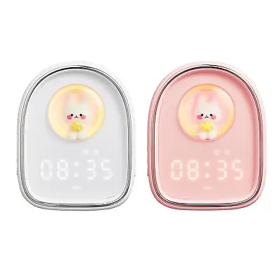 $38.45 • Buy Kids Cute Rabbit Alarm Clock Dimmable Night Light Rechargeable Countdown