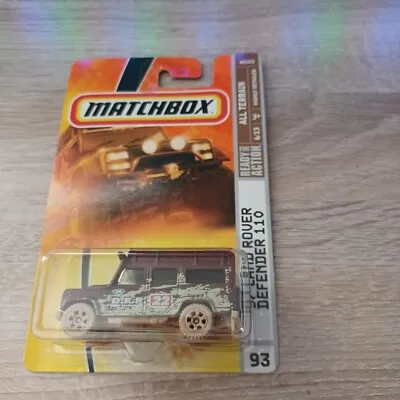 Matchbox 1/64 Diecast All Terrain Brown 1997 Land Rover Defender 110 • $8.75