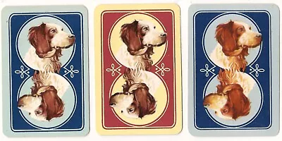 3 Vintage Swap Playing Cards Brittany Spaniel Dog Dogs • $4.24