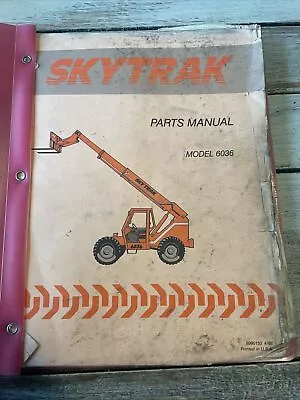 SKYTRAK 6036 TELEHANDLER FORKLIFT PARTS MANUAL BOOK Guide List OEM Repair Shop • $33.25