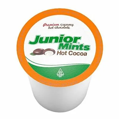 JUNIOR MINTS Chocolate Mint Hot Cocoa Pods For Keurig K-Cup Makers 40 Ct K-Cups • $24.98