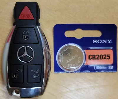 OEM 4 Button Mercedes-Benz Smart Key Remote Fob - 204Y51000100 IYZDC11 KeyLess • $14.95